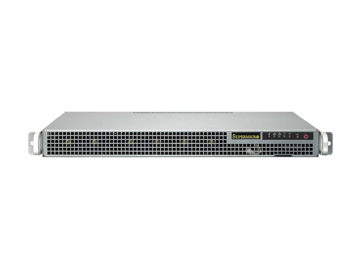 Supermicro A+ AS-1015A-MT - Server - rack-monterbar 1U - uden CPU - RAM 0 GB - ingen HDD - Gigabit Ethernet - intet OS - skærm: ingen - sølv
