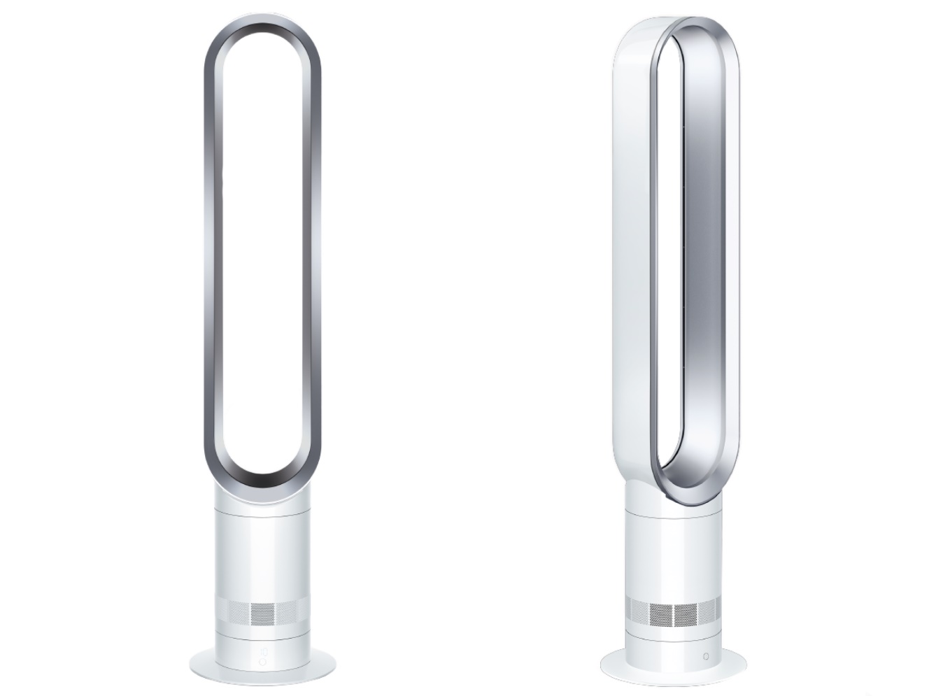 Dyson Cool AM07 - Klingeløs køleblæser - gulvstående - hvid/sølv