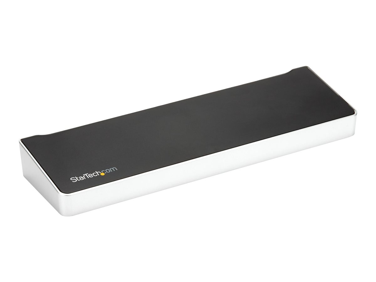 StarTech.com 4K USB-C Dock - Triple Monitor - Mac & Windows - 60W USB PD (DK30CH2DPPDU) Dockingstation