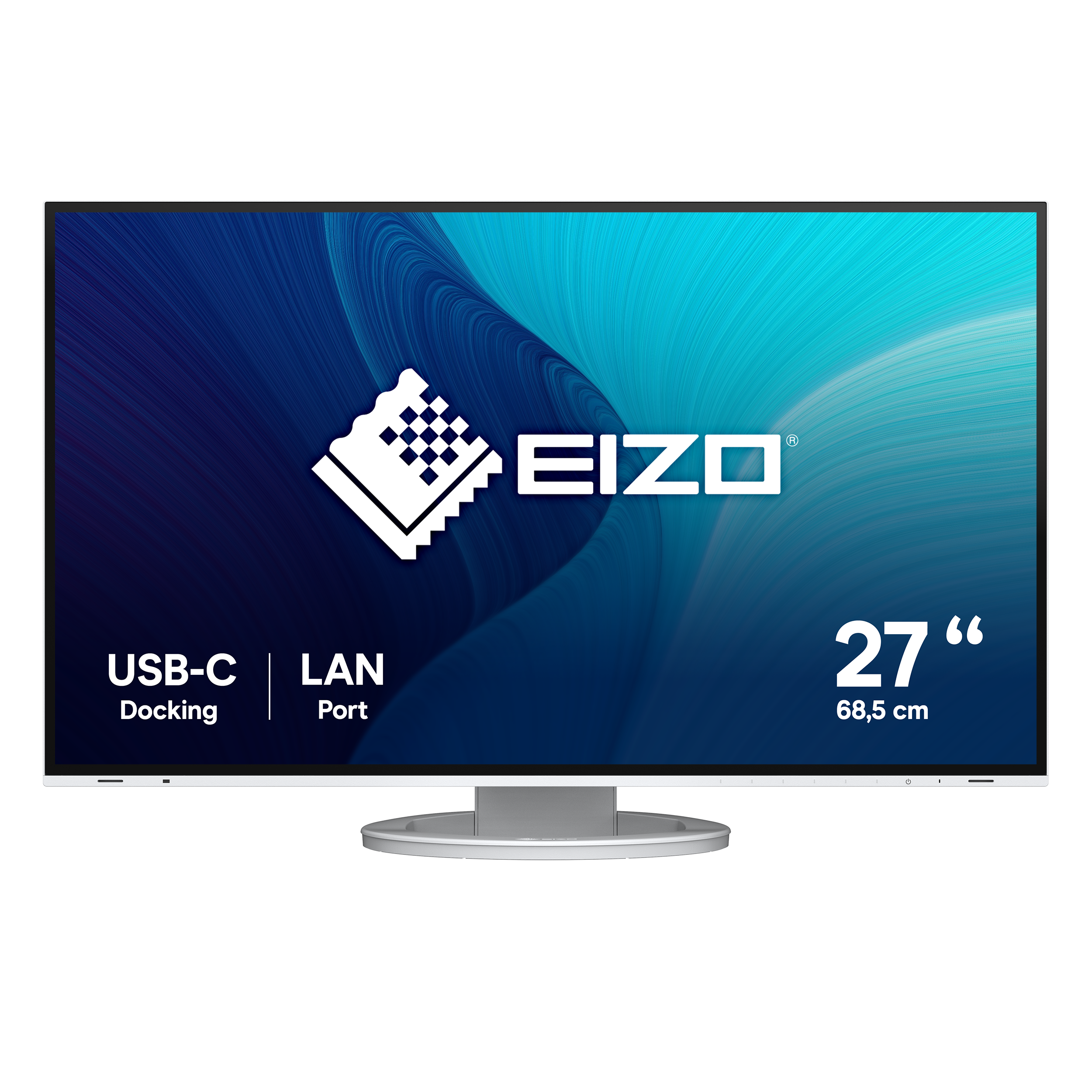 EIZO FlexScan EV2795-WT 27" IPS 2560 x 1440 (2K) HDMI DisplayPort USB-C