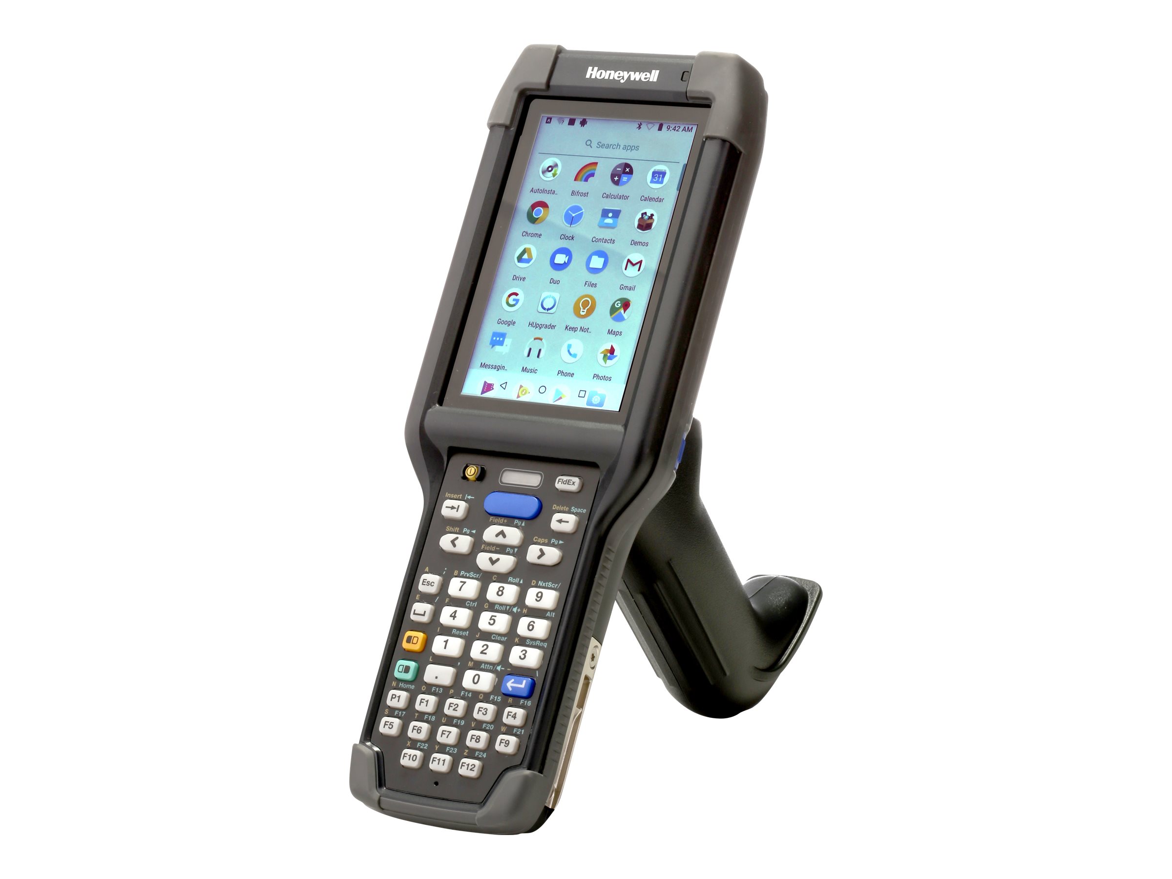 Honeywell CK65 - Terminal til indsamling af data - grov - Android 8.1 (Oreo) - 32 GB - 4 farve (480 x 800) - bagudrettet kamera - stregkodelæser - (2D imager) - microSD indgang - Wi-Fi 5, NFC, Bluetooth