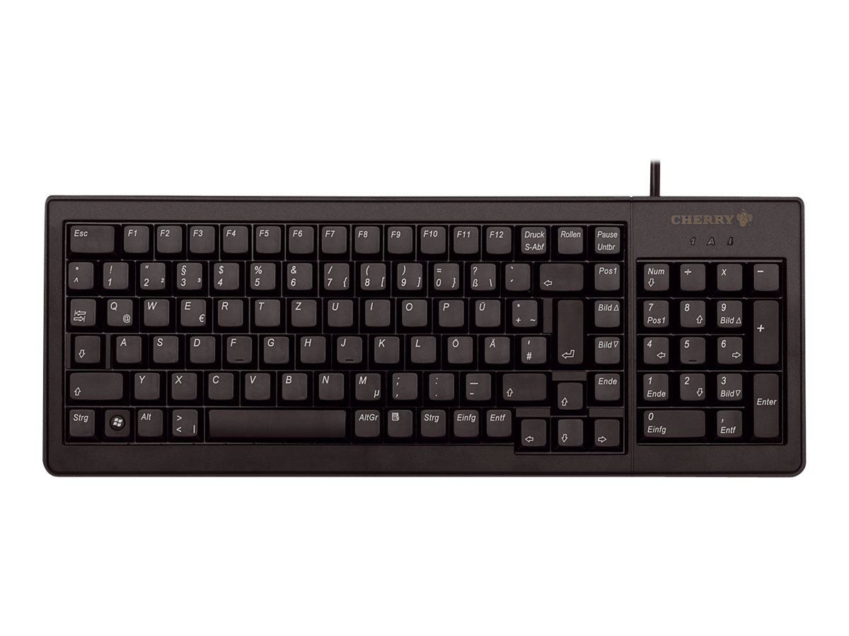 Cherry XS Complete G84-5200 mekanisk tastatur - USB, fuld størrelse, sort (US QWERTY)