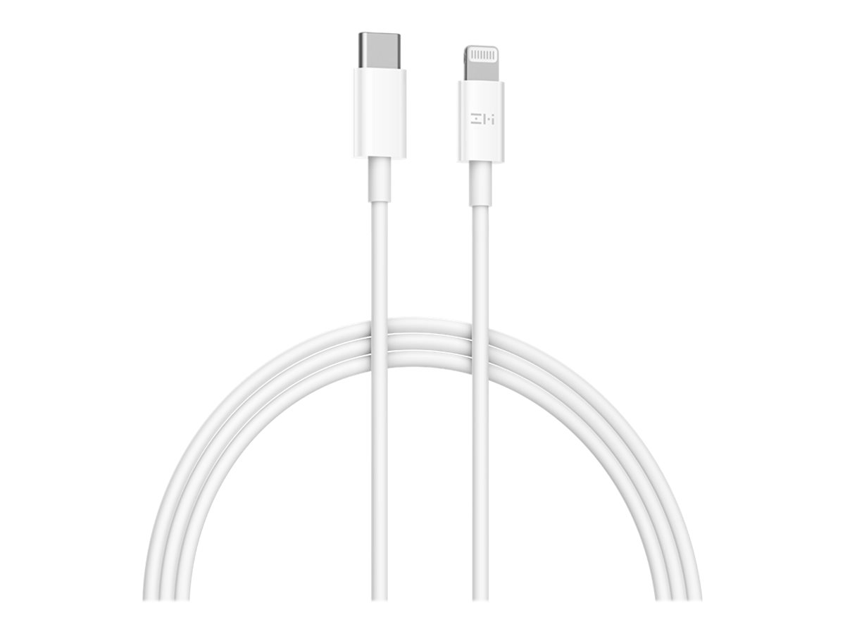 Xiaomi Mi CTL01ZMC Lightning-kabel 1m Hvid