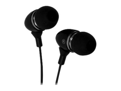 VAKOSS LT-437EX - Øreproptelefoner - i øret - kablet - 3,5 mm jackstik