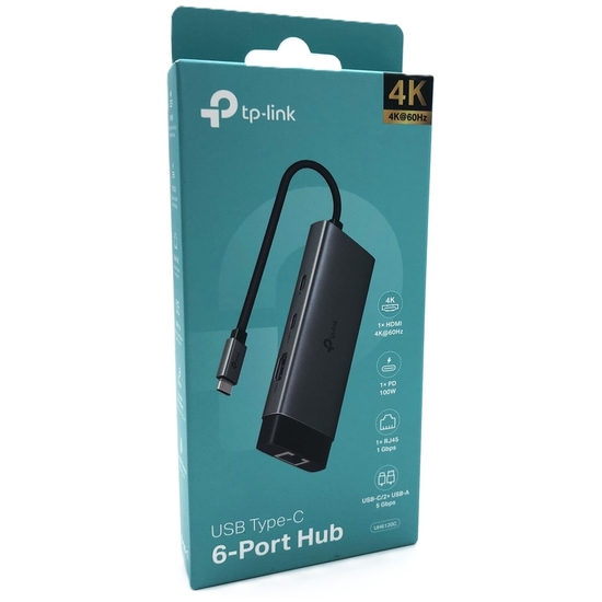 TP-Link UH6120C V1 USB-C Dockingstation