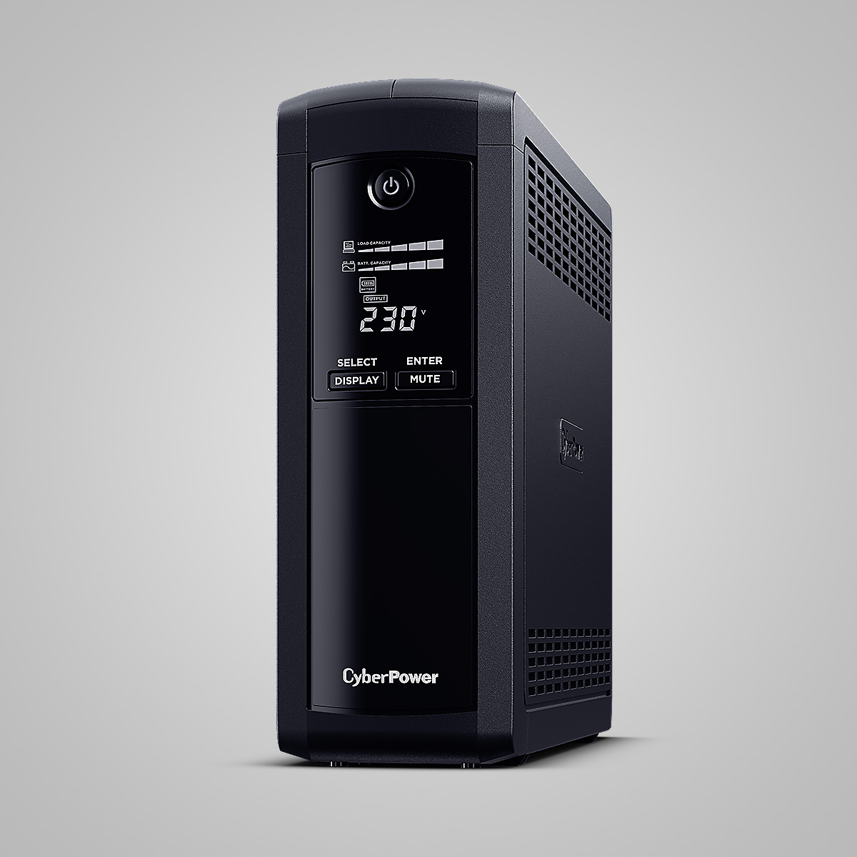 UPS nødstrømsforsyning - CyberPower Tracer III VP1600ELCD-FR, Line-Interactive, 1,6 kVA / 900 W, 5 stik