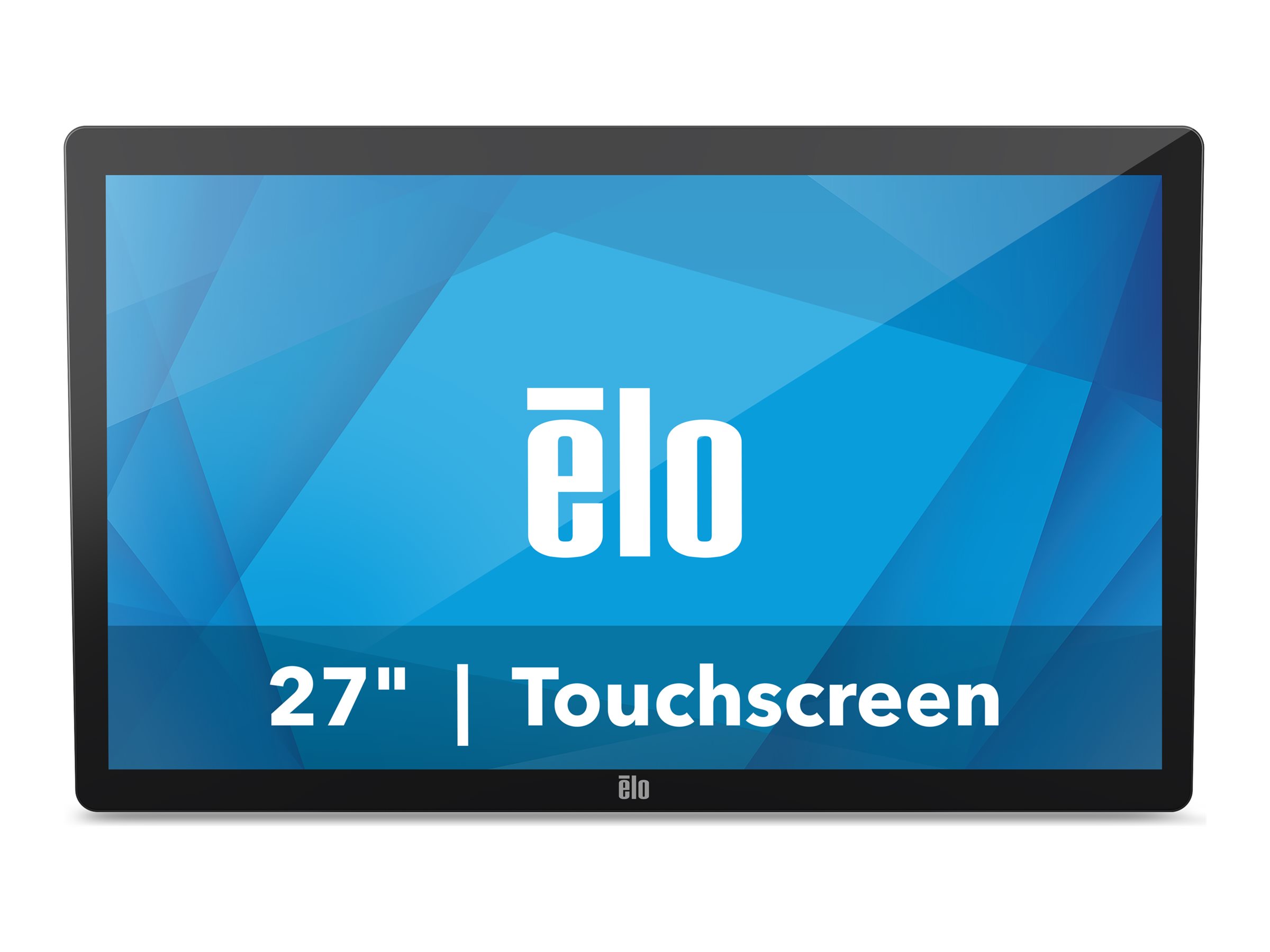 Elo 2702L - LCD-skærm - 27 - touchscreen - 1920 x 1080 Full HD (1080p) @ 60 Hz - 300 cd/m² - 1000:1 - 14 ms - HDMI, VGA - højtalere - sort
