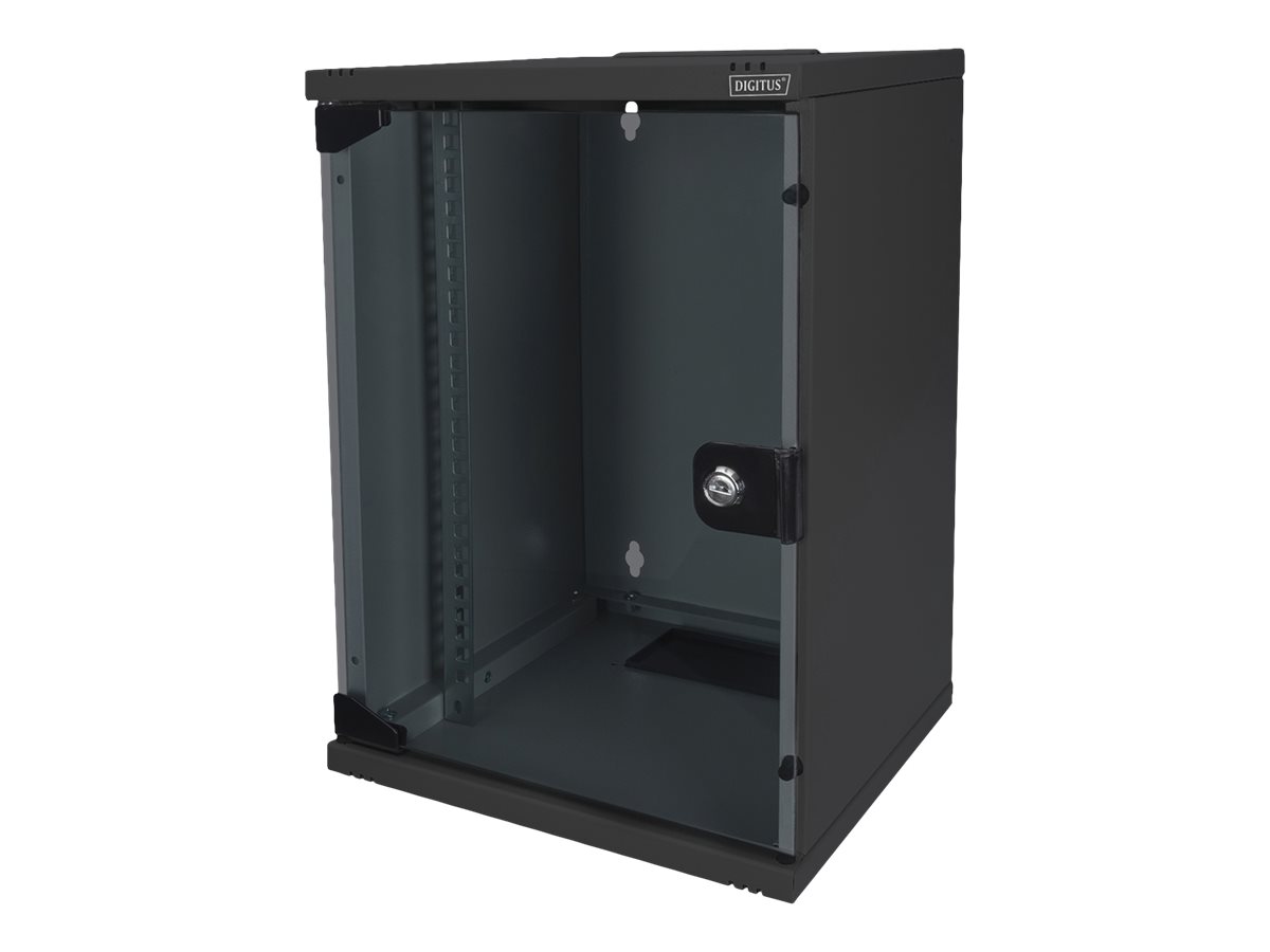 DIGITUS DN-10-SET-2-B - 9U Complete Network Rack Cabinet Set