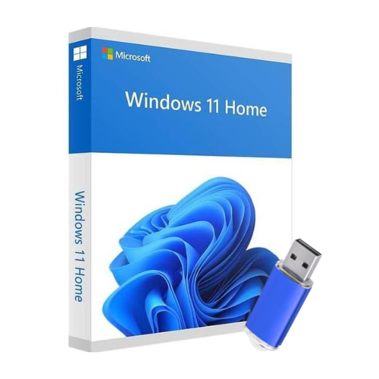 Windows 11 Home - Bokspakke - 1 licens - flashdrev - 64-bit - Dansk