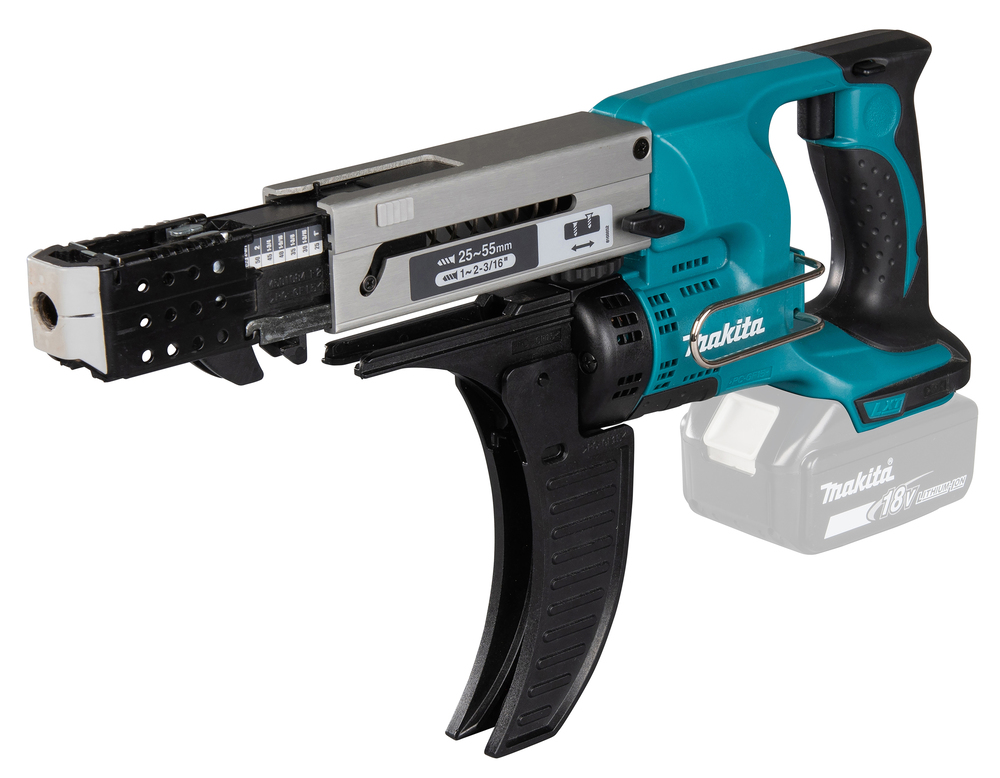 Makita DFR550ZX1 Akumuliatorinis suktuvas, 18 V, 4.000 min-1, 25-55mm, Be akumuliatorių ir kroviklio!