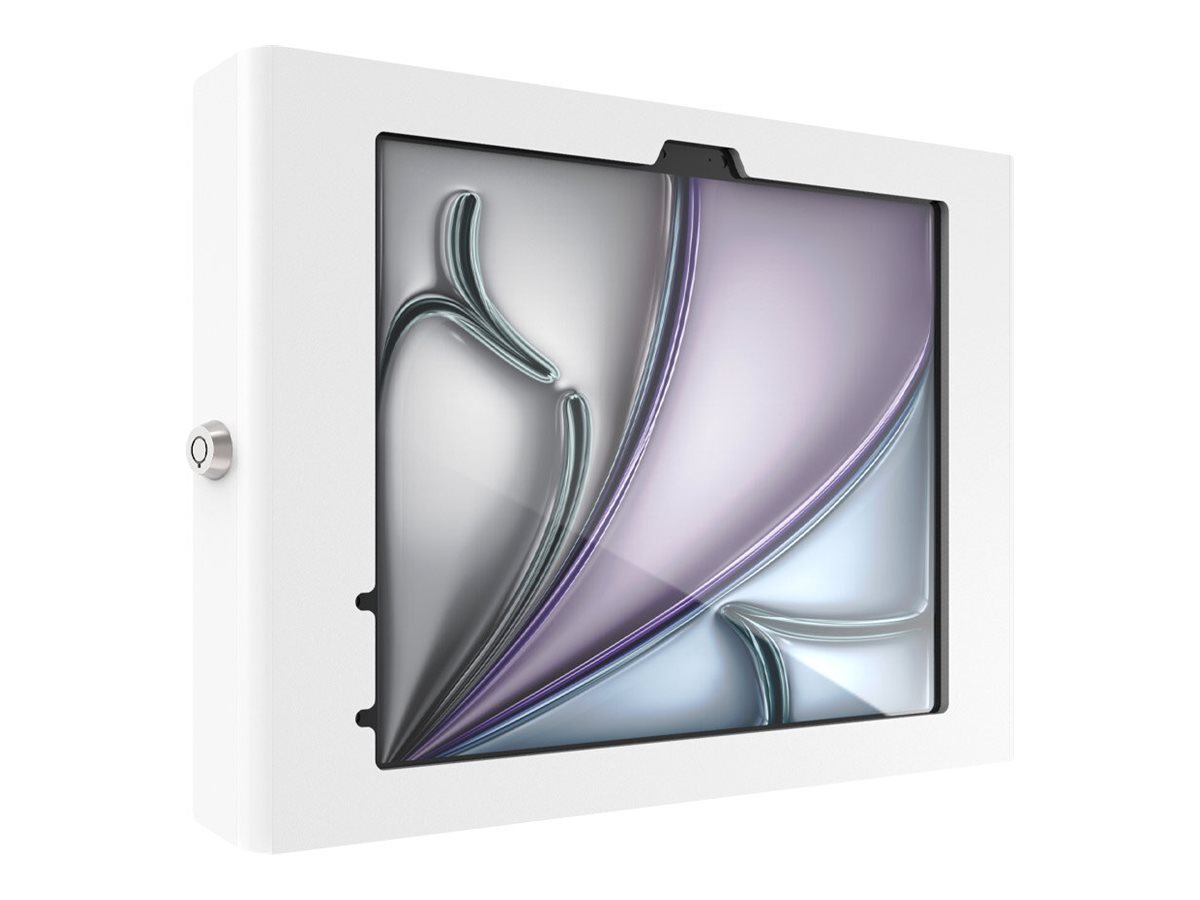 Compulocks iPad Air M2 & M3 11", Apex Secured Enclosure Wall Mount - White Tablet Indelukke