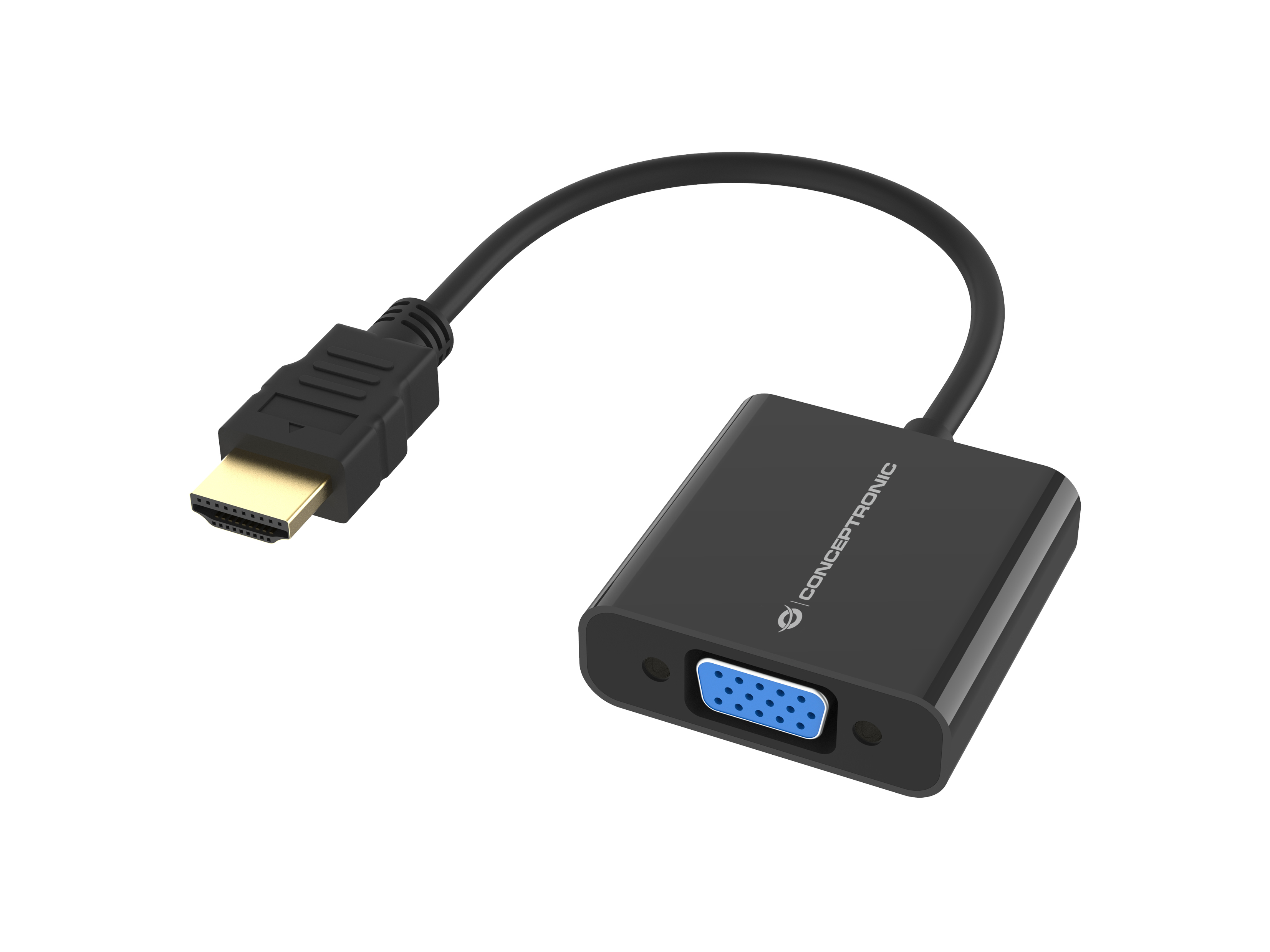 Conceptronic ABBY20B HDMI -> VGA (D-Sub) 0,25m