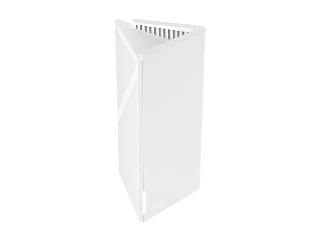 MSI Roamii BE Lite - Wi-Fi system - Wi-Fi 7 - desktop wall-mountable - Mesh router 802.11a/b/g/n/ac/ax/be (Wi-Fi 7)