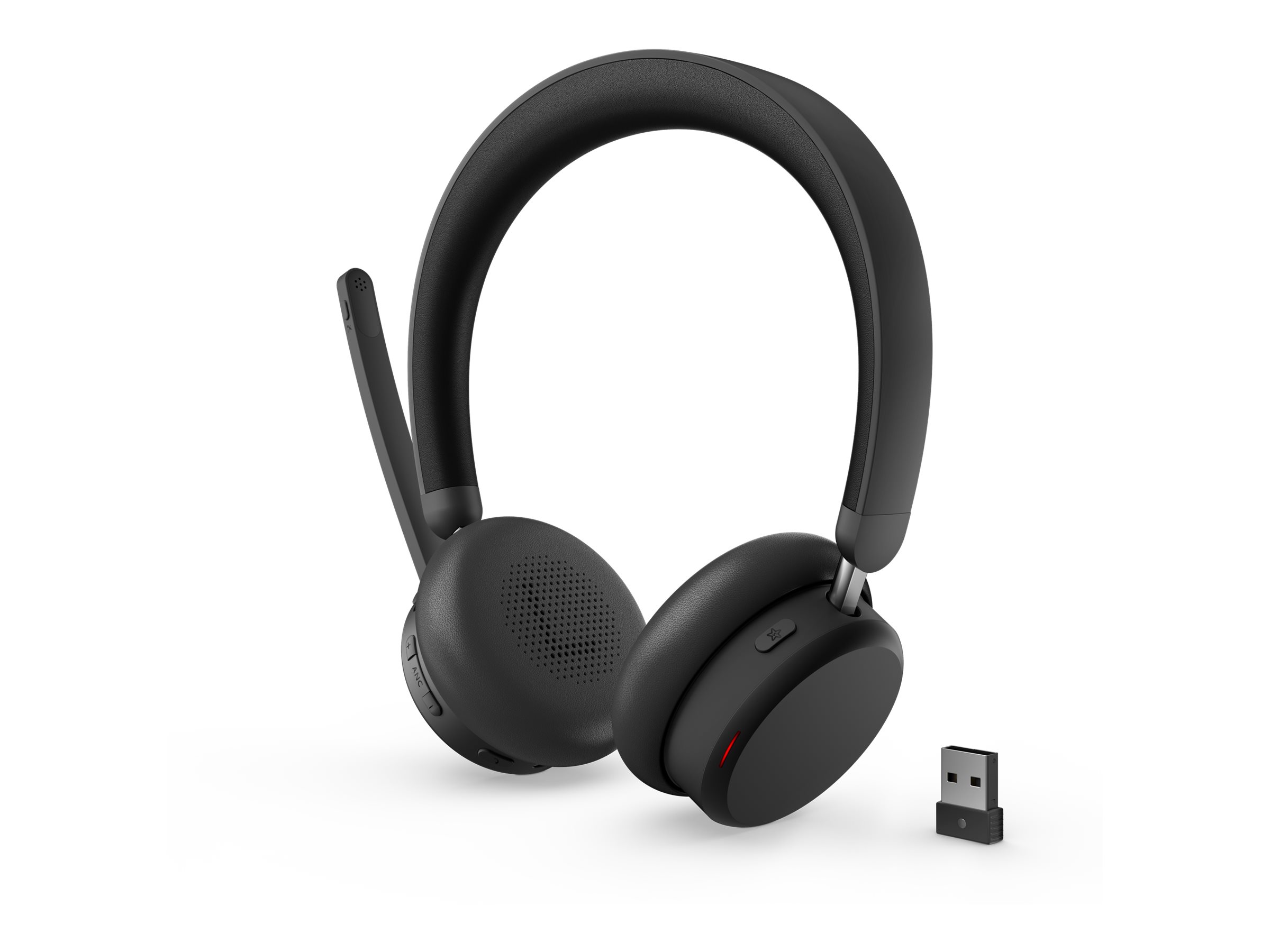 Lenovo 6550 Trådløs Høretelefoner Sort
