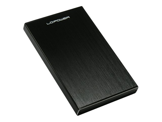 LC Power LC-25U3-Becrux - Lagringspakning - 2.5 - SATA 6Gb/s - USB 3.0 - sort