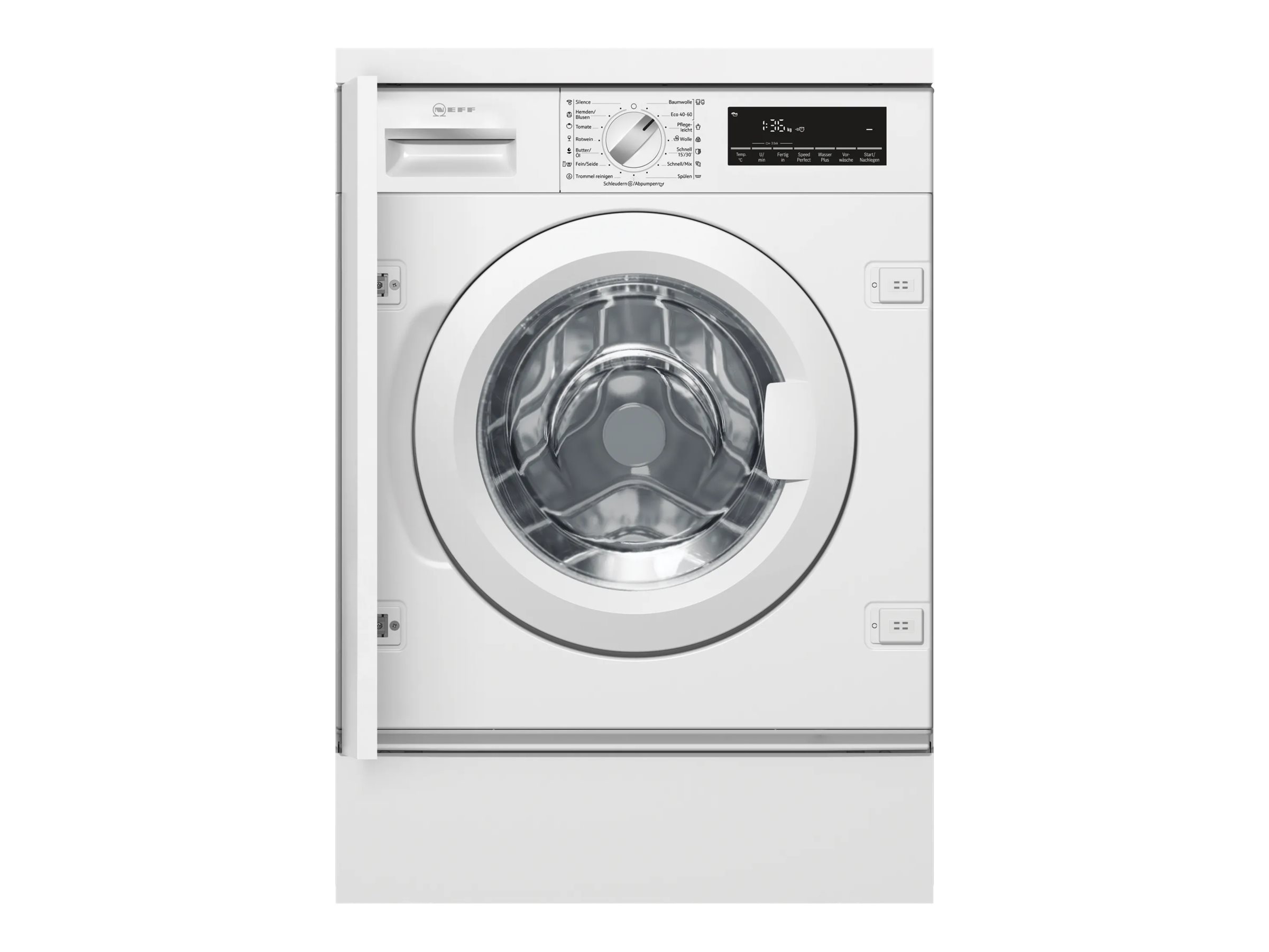 Neff W6441X1, Front-læsning, 8 kg, B, 66 dB, 1400 rpm, C