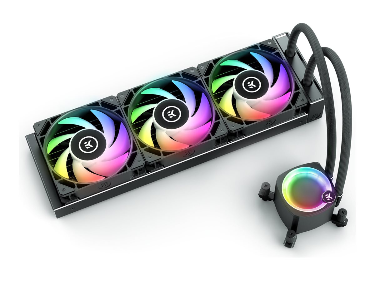 EkWaterBlocks EK-Nucleus AIO CR360 Lux D-RGB kølesystem 1-pack Sort 120 mm