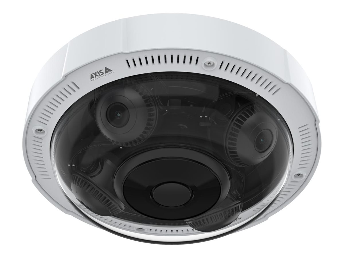 AXIS P37 Series P3738-PLE Netværk panoramisk kamera 3840 x 2160 Udendørs Hvid