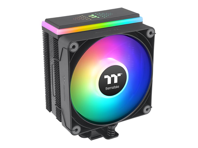 Thermaltake ASTRIA 200 - Processor-køler - (for: LGA2066, LGA2011, LGA1851, LGA1700, LGA1200, LGA1156, LGA1155, LGA1151, LGA1150, AM5, AM4) - kobbervarmerør med aluminiumsfinner - 120 mm