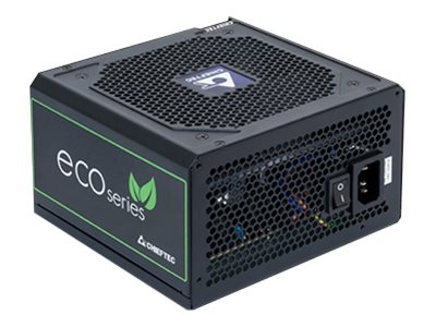 Chieftec ECO Series GPE-600S Strømforsyning - 600 Watt - 0 - Fanless - ATX - 80 Plus