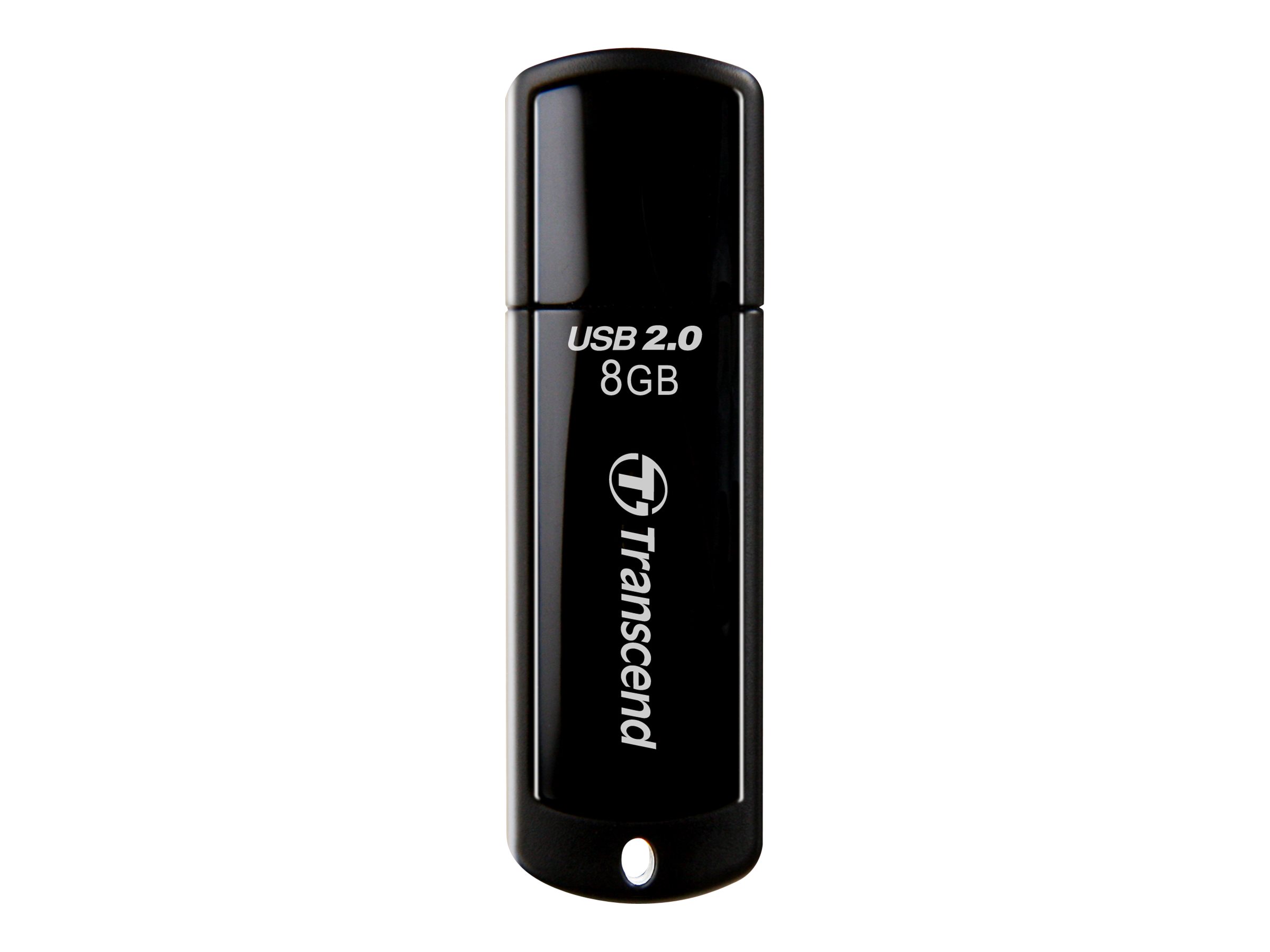 Transcend JetFlash 350 8GB USB 2.0 USB stick Sort