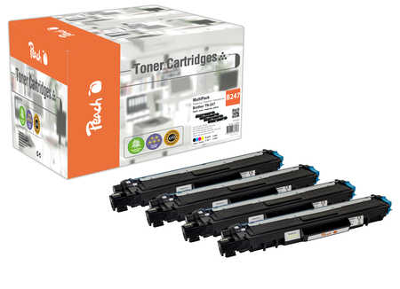 Peach toner til Brother TN-247 - multipakke, kompatibel