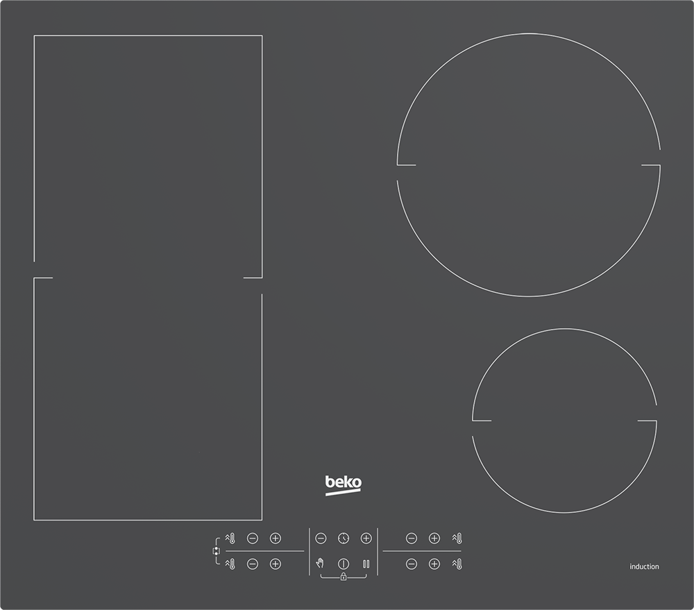 Beko HII64200FMTZG Induktionskogeplade