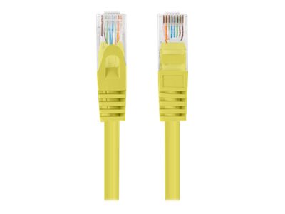 Lanberg CAT 6 U/UTP, Unshielded 1m Patchkabel Yellow RAL 1016