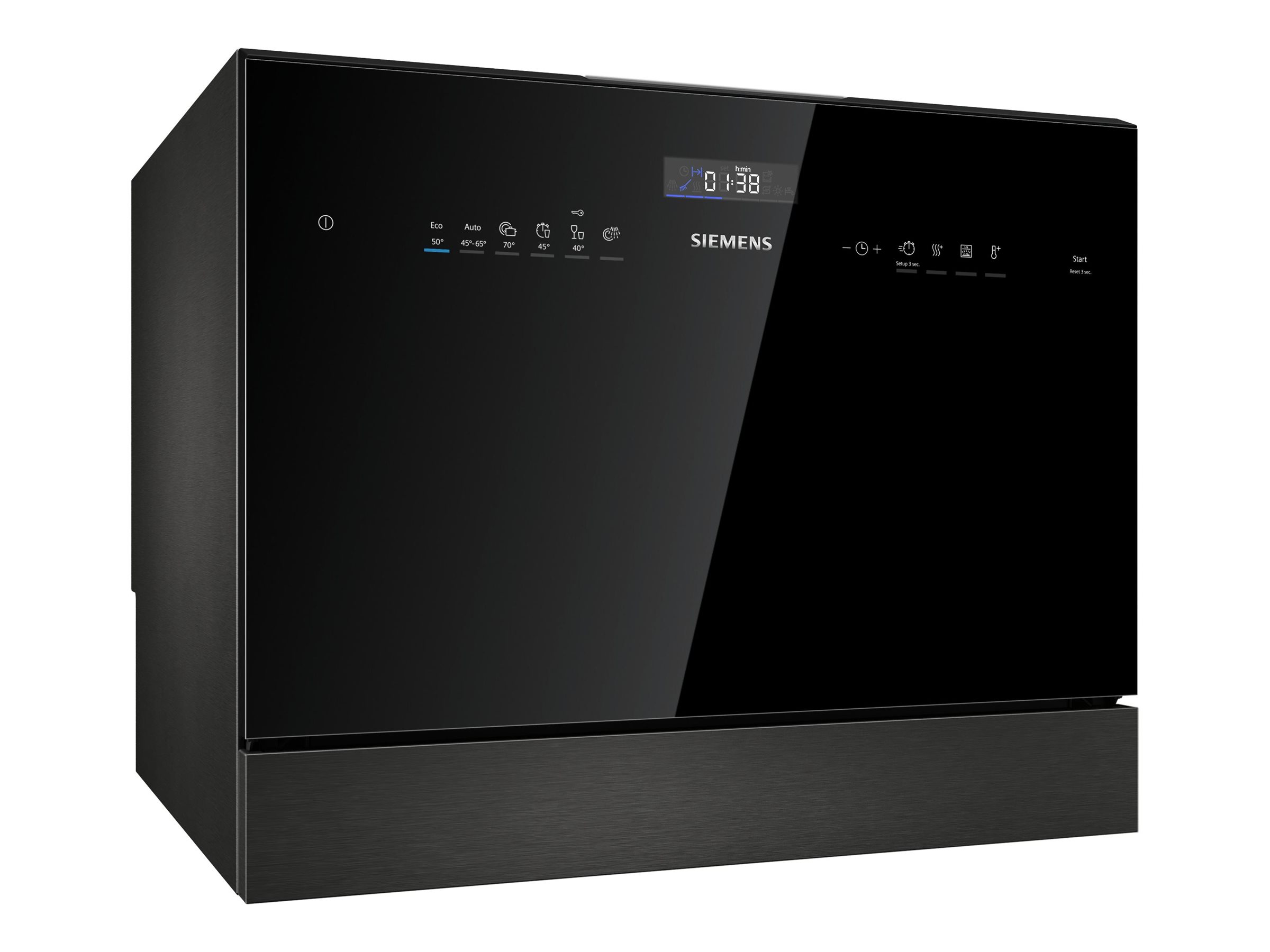 Siemens iQ500 Klasse E Fritstående 49dB(A) Sort