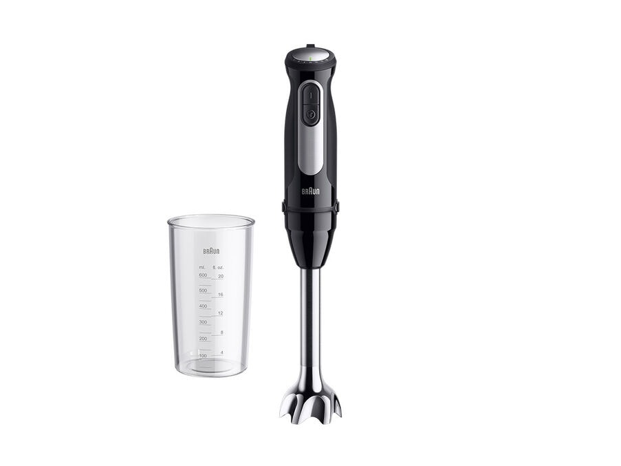 Braun MultiQuick 5 Pro 0,6 L Nedsænkning blender 1000 W Sort, Sølv
