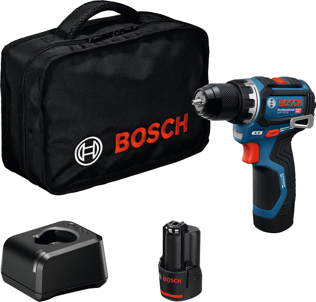 Bosch GSR 12V-32 Professional 12V 2 batterier inkluderet