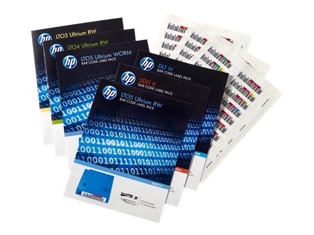 HPE RW Bar Code Label Pack Stregkodeetiketter