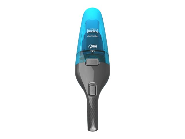BLACK+DECKER DustBuster WDC215WA - Støvsuger - håndmodel - uden pose - ledningsfri - blå/titanium