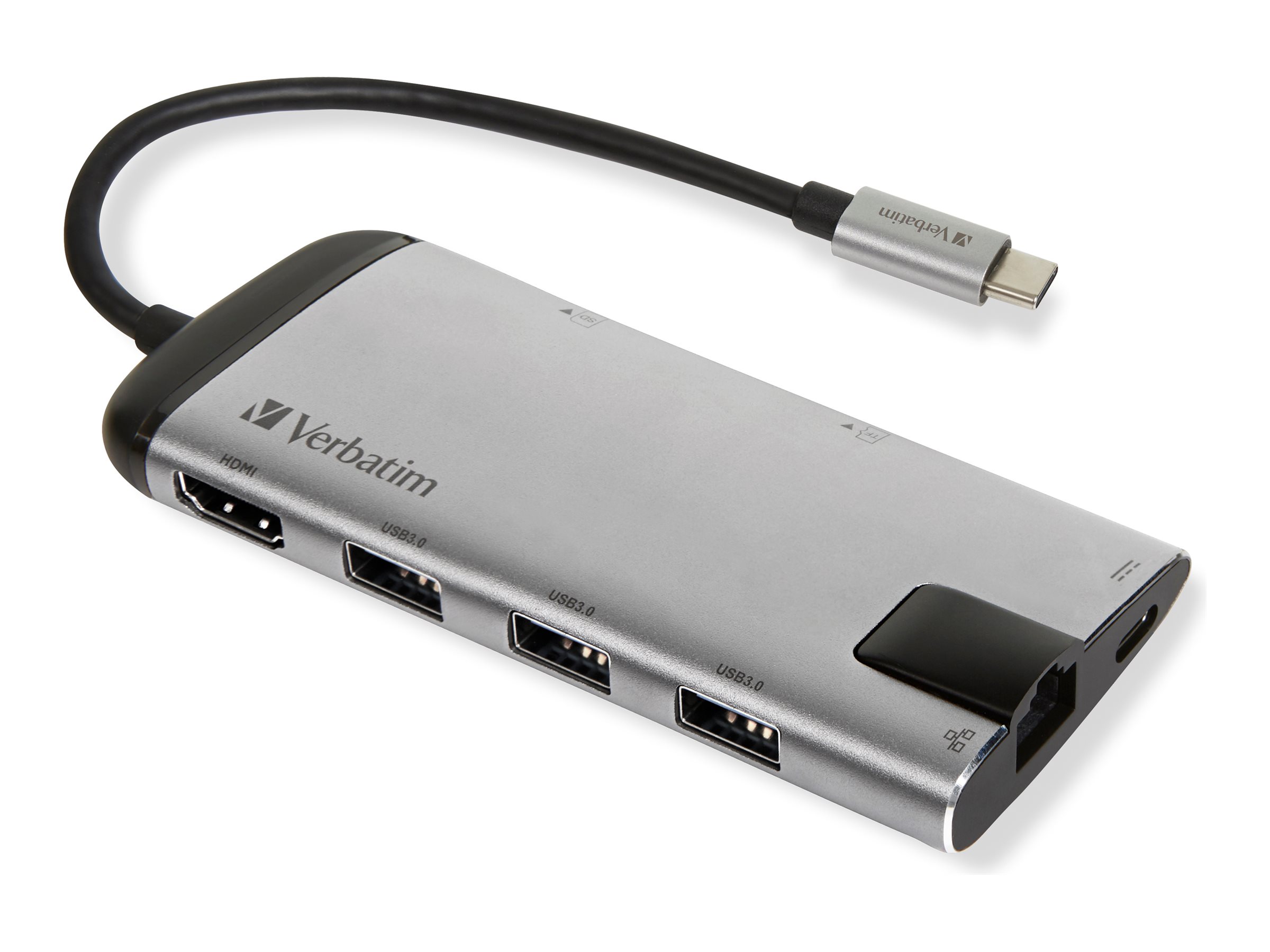 Verbatim - docking station - USB-C - HDMI - GigE