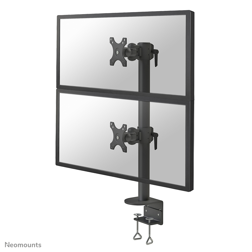 Neomounts FPMA-D960DVBLACKPLUS - desk mount - Maks 30 kg - Maks størrelse 49"