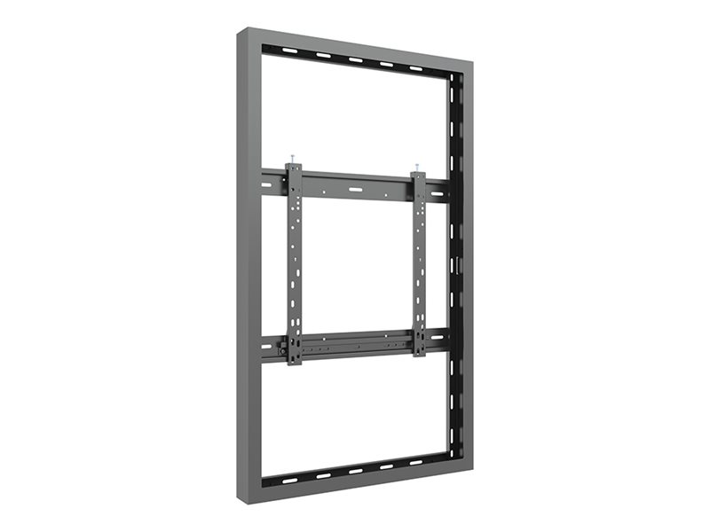 Multibrackets M Pro Series - enclosure - for LCD display - medium - black - Maks 25 kg - Maks størrelse 50"