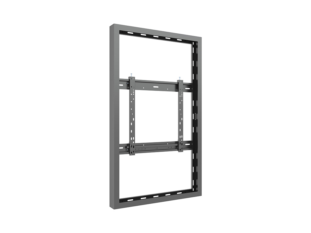 Multibrackets M Pro Series - enclosure - for LCD display - medium - black - Maks 25 kg - Maks størrelse 50"