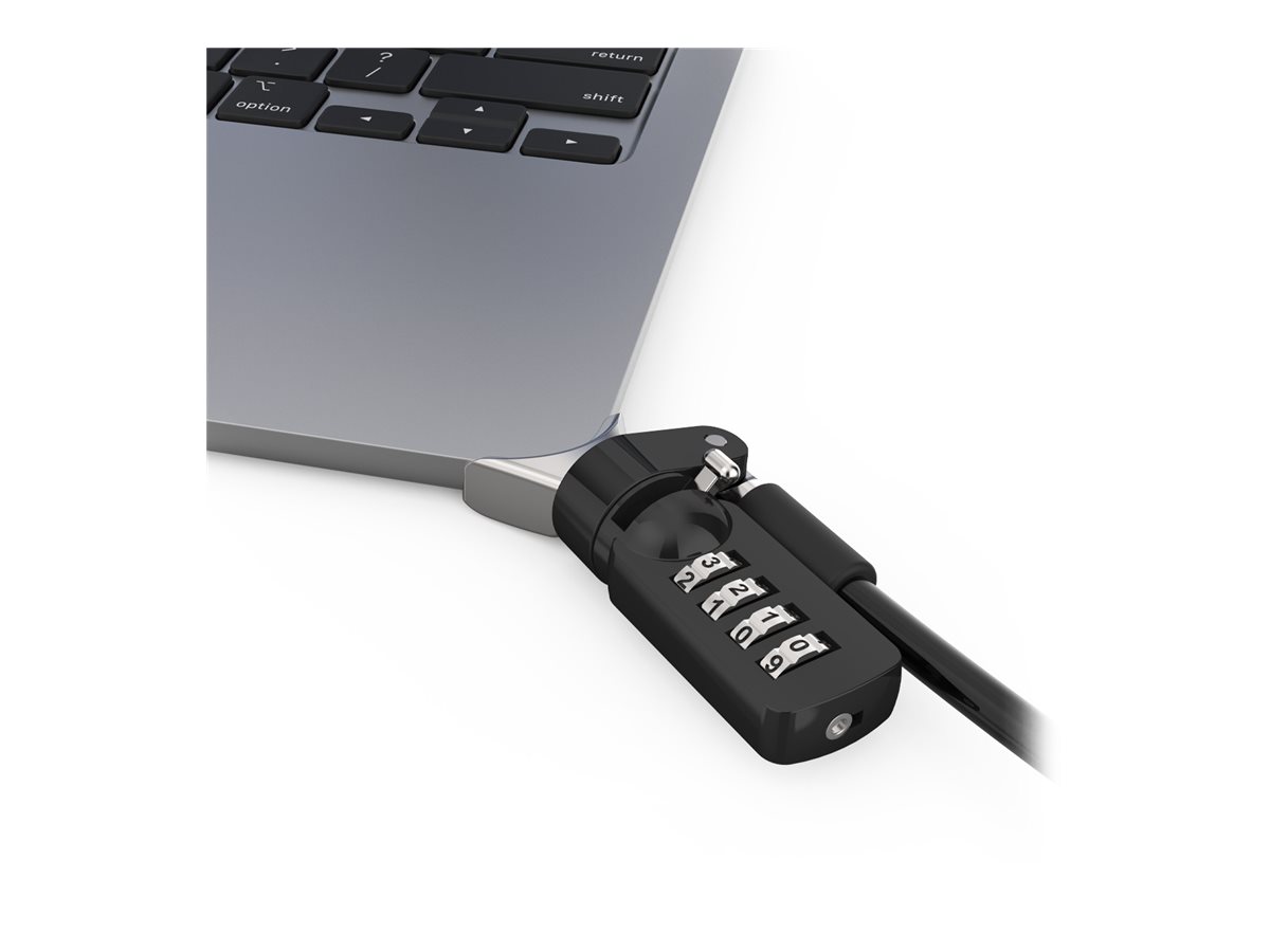 Compulocks Ledge for MacBook Air M2 2022 Combo Cable Lock (Pre-Order ETA DEC 2022) Sikkerhedskabellåsadapter