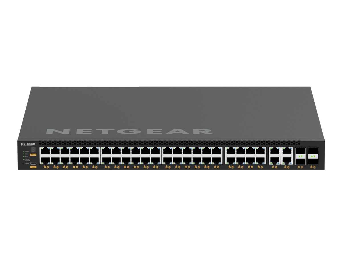 NETGEAR M4350-44M4X4V Switch 52-porte Gigabit Ethernet PoE++ billede