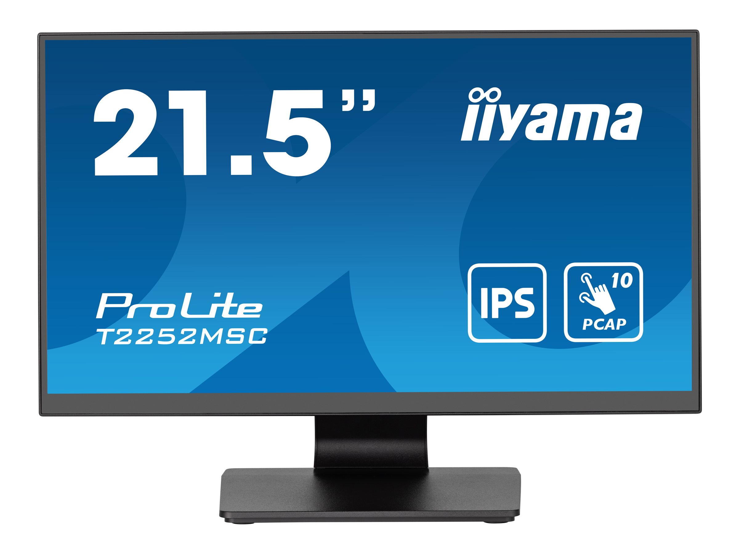 iiyama ProLite T2252MSC-B2 22 1920 x 1080 (Full HD) HDMI DisplayPort 60Hz Skærm - GEEKD.dk