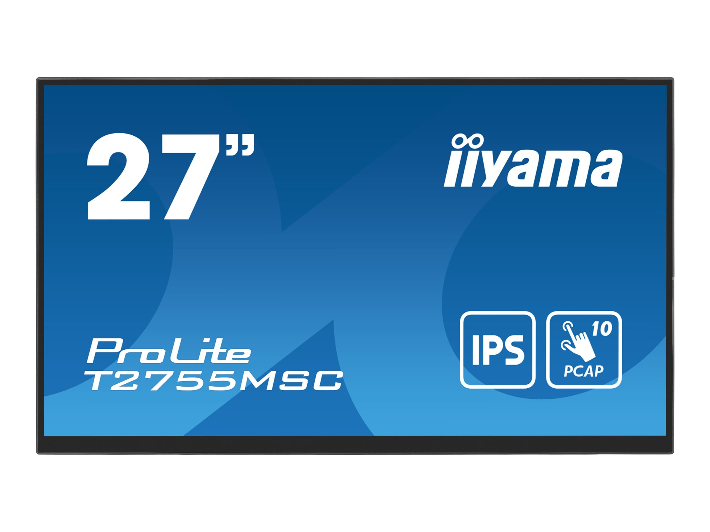 iiyama ProLite T2755MSC-B1 27" IPS 1920 x 1080 (Full HD) HDMI DisplayPort 60Hz
