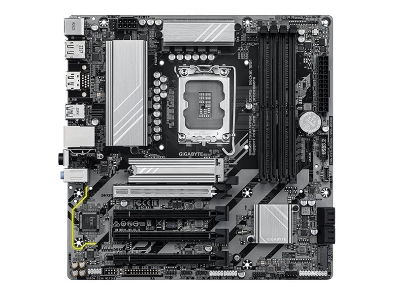 GIGABYTE B860M DS3H WIFI6E Bundkort - Intel B860 - Intel LGA1851 socket - DDR5 RAM - Micro-ATX