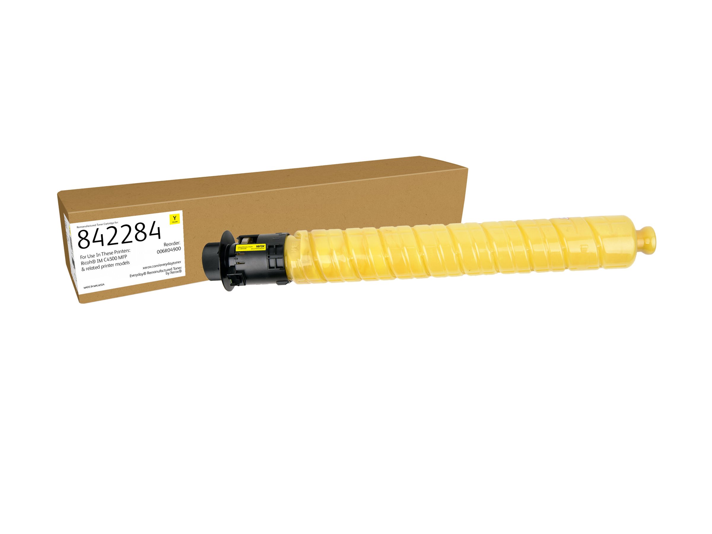 Xerox Everyday - yellow - compatible - remanufactured - toner cartridge (alternative for: Ricoh 842284) - Green World Alliance return programme