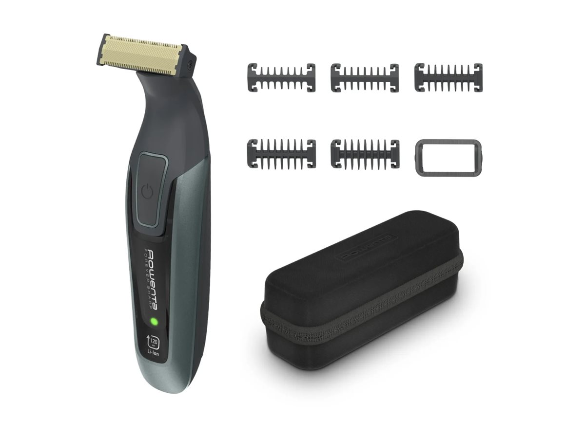 Rowenta Forevor Sharp Comfort TN6044E0 Trimmer Sort Grøn