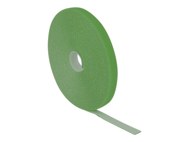 Delock Hook-and-loop fastener 10m Grøn