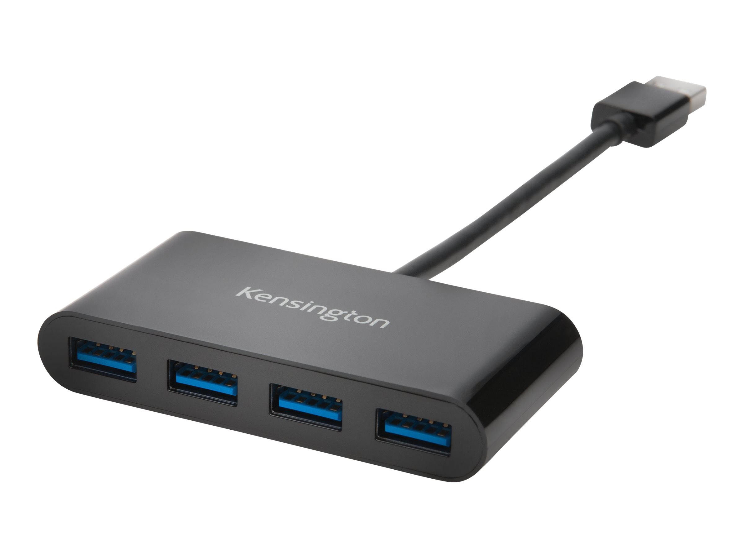 Kensington USB 3.0 4-Port Hub USB hub - 4 ports - Sort