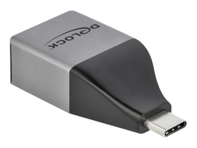 DeLock Netværksadapter USB-C 3.2 Gen 1 1Gbps Kabling