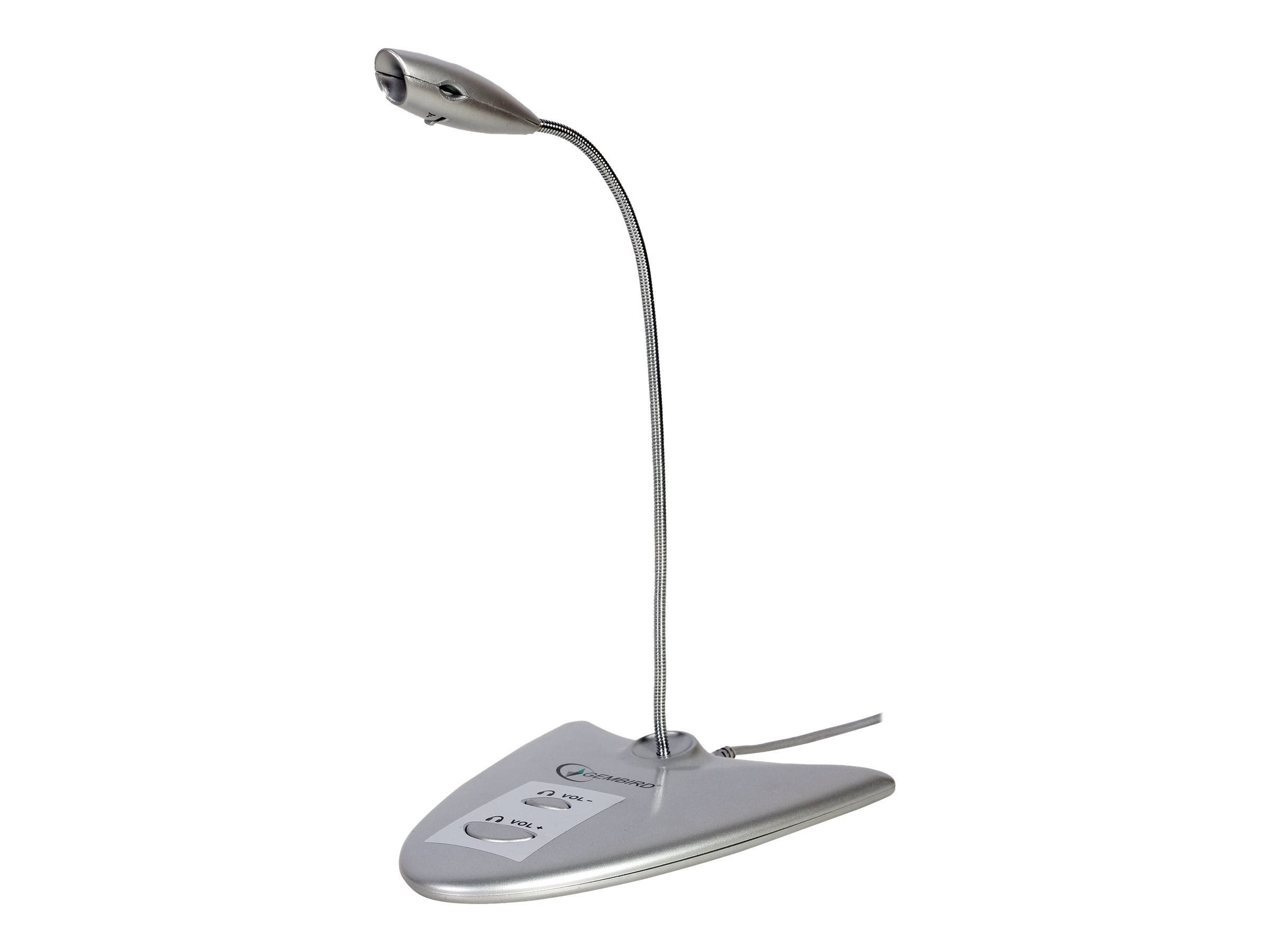 Gembird USB desktop microphone with integrated sound card