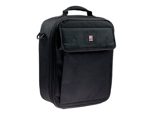 Projektortaske AVTEK Bag+ - sort nylon, 27 × 11 × 35 cm