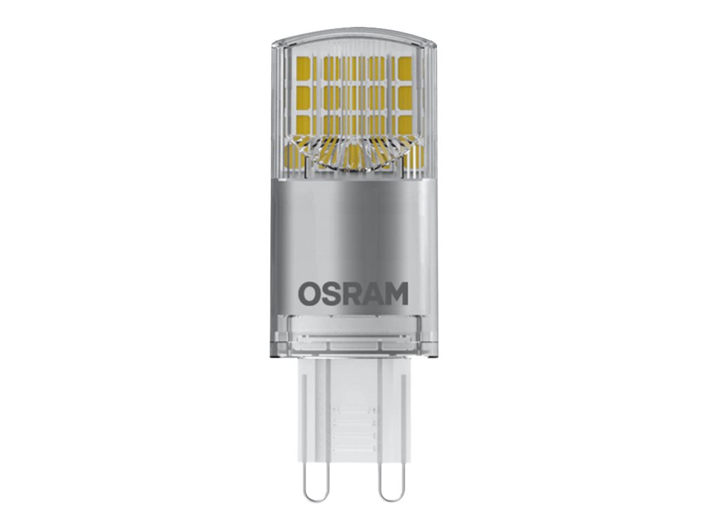 OSRAM PIN - LED-lyspære - form: T20 - klar finish - G9 - 3.8 W (tilsvarende 40 W) - klasse E - varmt hvidt lys - 2700 K